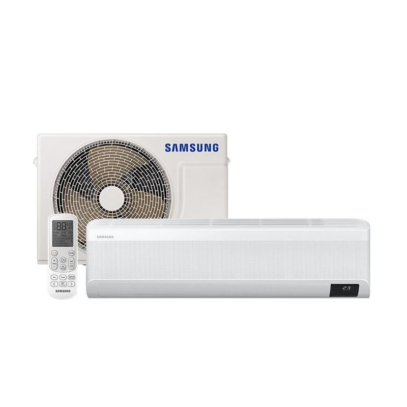 Ar-Condicionado Wind-Free Digital Inverter 9000 BTUs Quente e Frio AR09TSEABWKNAZ