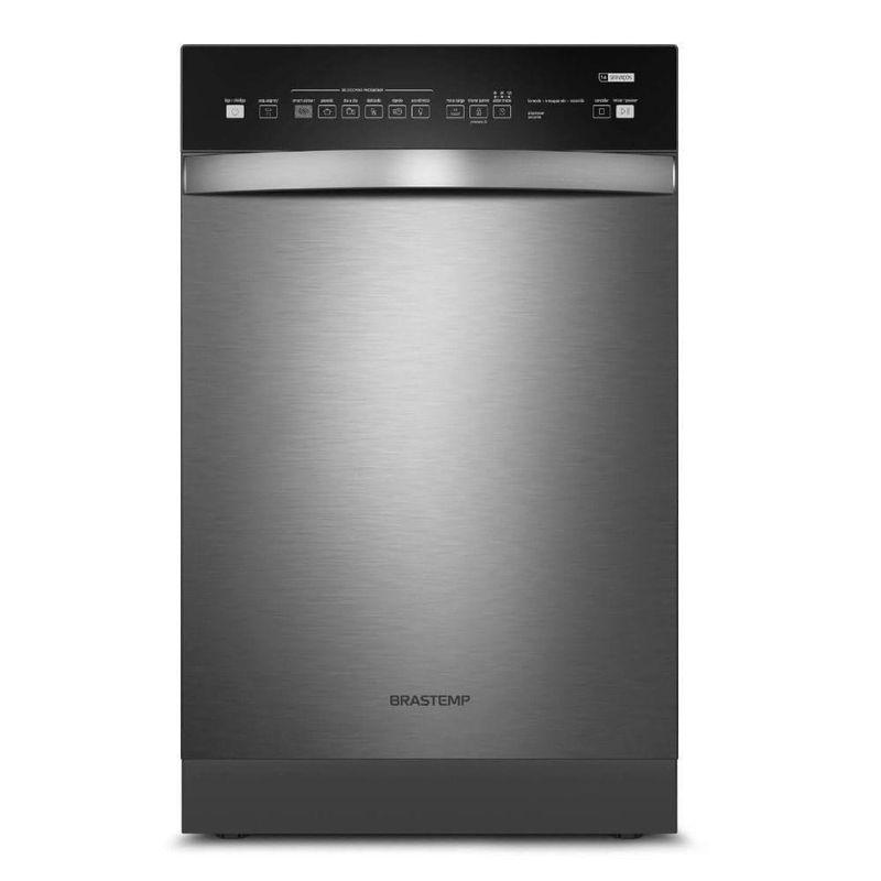 Lava-louça Brastemp Inox - 110v - Blf14arana