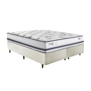 Cama Box King Molas Maxspring Herval Leeds, 69x193x203 cm