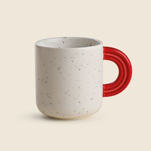 Caneca Artsy Porcelana Vermelho 350ml - EASY LIFE