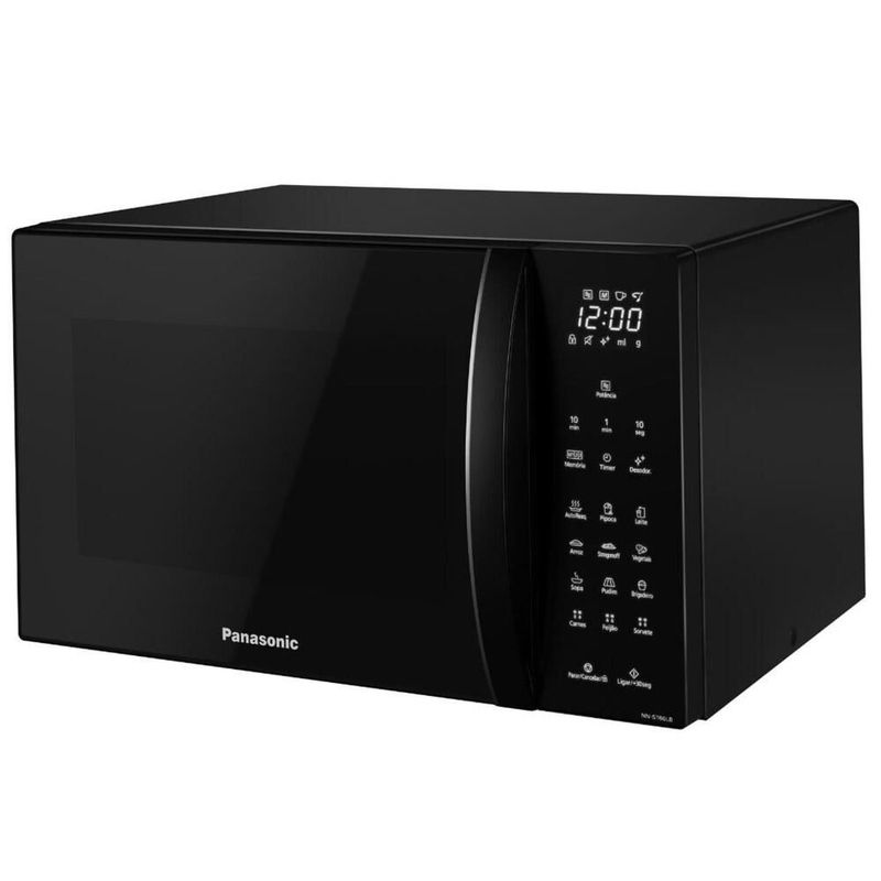 Micro-Ondas Panasonic Black Glass 32L NN-ST66LBRU
