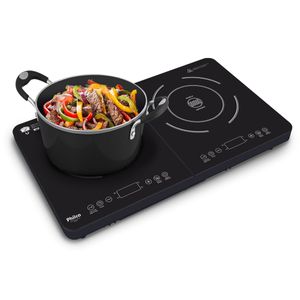 Cooktop Indução Philco PCT20P Portátil 2 bocas 8 potencias 220V