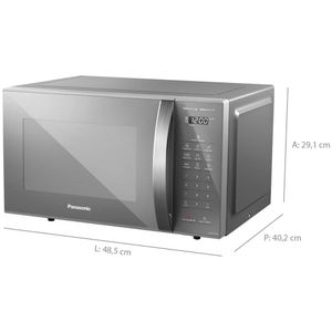 Micro-ondas Panasonic 27L Prata NN-ST55LMRU