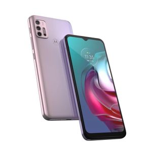 Smartphone Motorola Moto G30 White Lilac Câmera Principal 64MP Tela 6,5" 4G XT2129-1