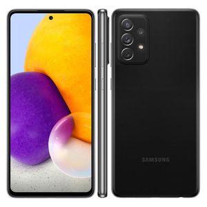 Smartphone SAMSUNG Galaxy A72 128GB Preto Câmera Quádrupla 64MP + Selfie 32MP 6GB RAM Tela 6.7" SM-A725