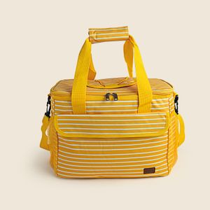 Bolsa Térmica Listras Amarelo 23L - A\CASA