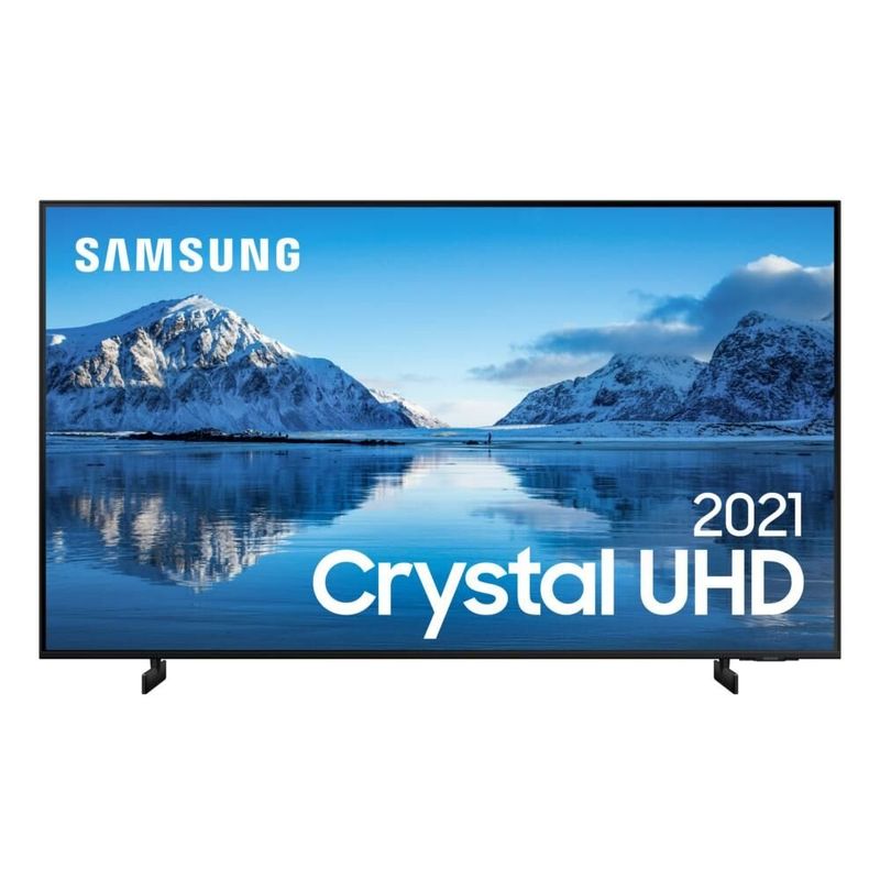 Smart TV Samsung 50" Crystal 4K Painel Dynamic Crystal Color Design UN50AU8000 2021