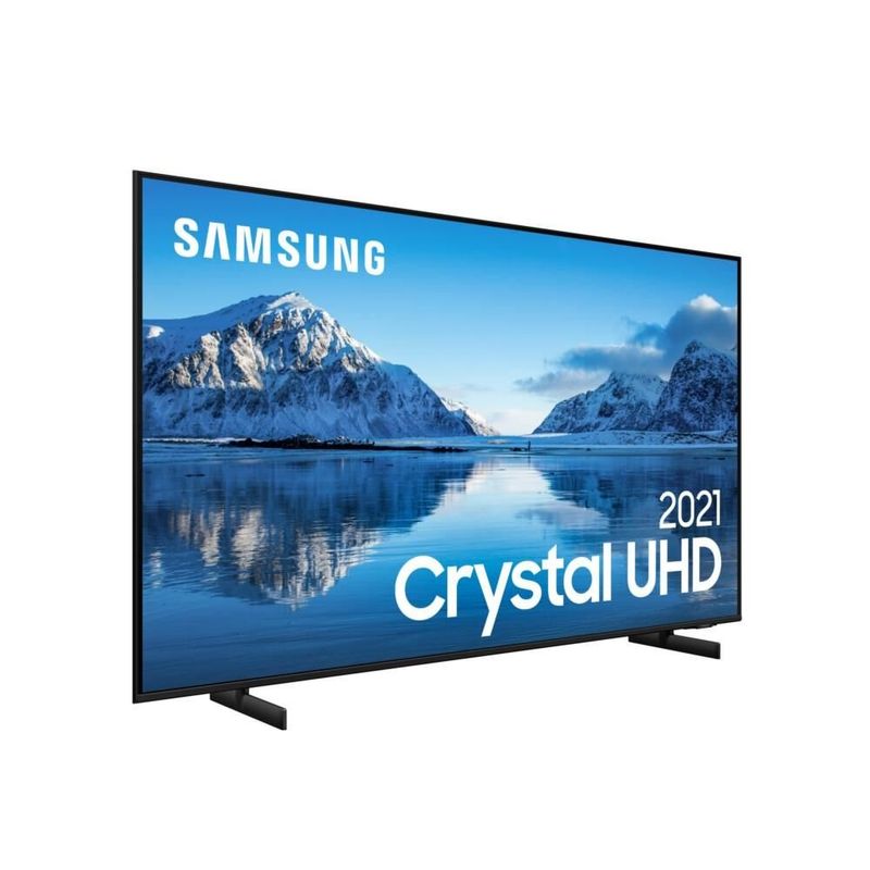 Smart TV Samsung 50" Crystal 4K Painel Dynamic UN50AU8000