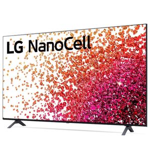 Smart TV LG 50" 4K NanoCell 3x HDMI 2.0 Inteligência Artificial ThinQAI Smart Magic Google Alexa 50NANO75SPA 2021