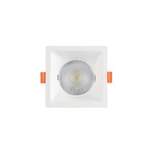 Spot De Led Recuado Blumenau 3W Quadrado Branco Bivolt