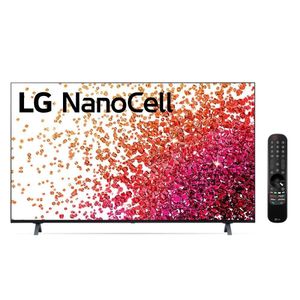 Smart TV LG 65" 4K NanoCell 3x HDMI 2.0 Inteligência Artificial ThinQAI Smart Magic Google Alexa 65NANO75SPA 2021