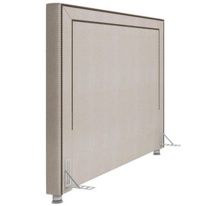 Cabeceira Cama Box Casal Queen 160cm P05 Berlim Linho Creme