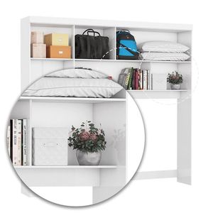 Guarda Roupa Modulado Paris 5 Portas Com Espelho E 2 Gavetas Branco