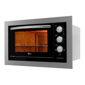 Forno Elétrico de Embutir Fischer Fit Line 48 Litros Inox 34493-95486 220V