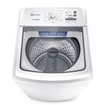 Lavadora de Roupas Electrolux 17Kg Branca Essential Care com Cesto Inox LED17 220v