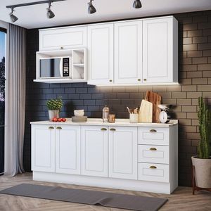 Cozinha Compacta 05 Peças Amy Casa 812 Branco