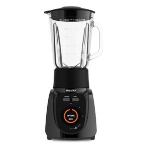 Liquidificador Mallory Optima Glass Preto 900W Jarra de Vidro 1.8L