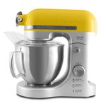 Batedeira Planetária Philco Turbo Amarela Inox 5L 1200W PBP1200 220v