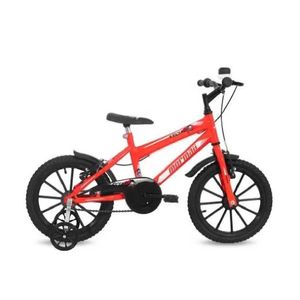 Bicicleta Mormaii Top Lip Infantil Laranja Neon Aro 16
