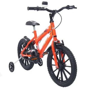 Bicicleta Mormaii Top Lip Infantil Laranja Neon Aro 16