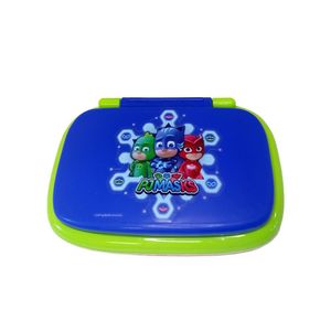 Kit Laptop Infantil Educativo Candide PJ Masks Bilíngue + 1 Fidget Spinner Sortido