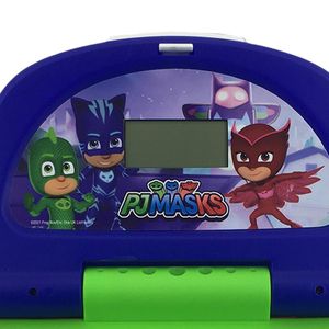 Kit Laptop Infantil Educativo Candide PJ Masks Hero Tech Bilíngue + 1 Fidget Spinner Sortido