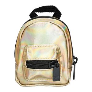 Mini Mochilas Real Littles Backpack - Dourado