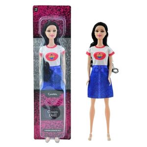 Boneca Dream Doll - Fashion Doll - Cabelo Preto