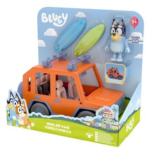 Veículo Roda Livre 4x4 da Família Bluey