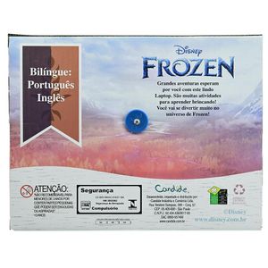 Laptop Infantil Educativo Candide Frozen Bilíngue