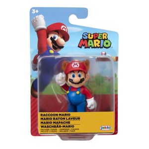 Super Mario - Boneco 2.5 polegadas Colecionável - Mario Guaxinim