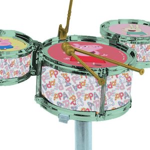 Instrumento Musical - Bateria Pequena - Peppa Pig