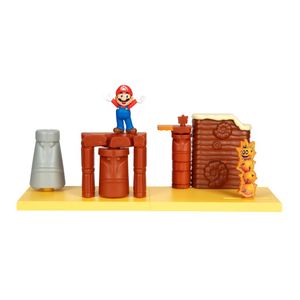 Super mario - desert playset diorama