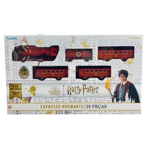 Ferrovia Mágica Harry Potter Expresso Hogwarts - 19 Peças