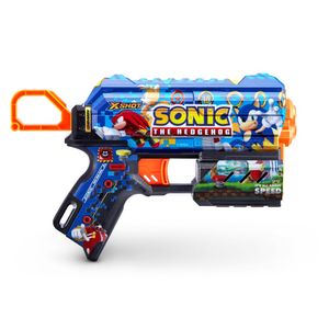 Lançador de Dardos X-Shot - Skins Flux Sonic - Mega Sonic