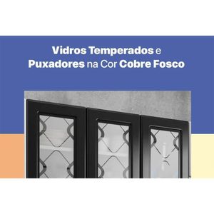 Kit Cozinha Modulada 3pçs 4pçs 2 Armários C/5 Portas Vidro 1 Balcão 1 Paneleiro Branco/Preto Telasul