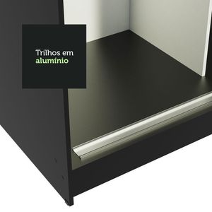 Guarda-roupa Casal Reno 3 Portas com Espelho Madesa
