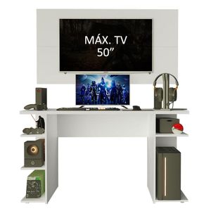 Mesa Gamer Painel para TV até 50" Madesa