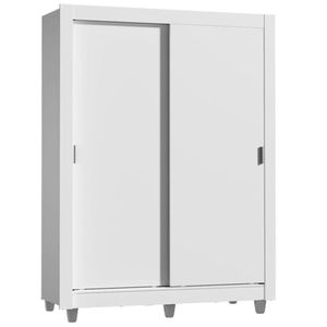 Guarda-Roupa Denver 2 Portas de Correr Branco Madesa