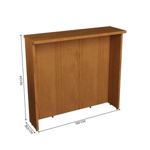 Bancada para Cozinha Herval Denver, Freijó Rocks, 120 cm