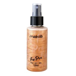 Fixador de Maquiagem Makiê Fix Pro Power Bronze 120ml