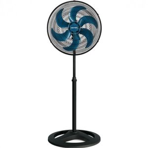 Ventilador De Coluna 50cm Turbo 6 Pás Oscilante Premium Azul 127v