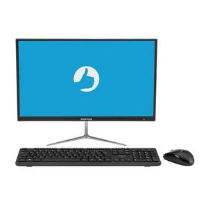 All In One Positivo Union C41tai-21 Intel® Celeron® Dual-Core™ Linux Tela 21.5" - Preto