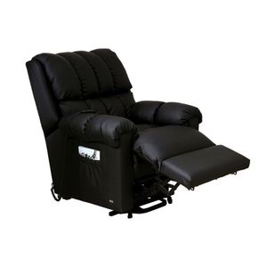 Poltrona Do Papai Reclinável Texas Fantastic Zero Wall Motorizada C- Lift Courano Preto