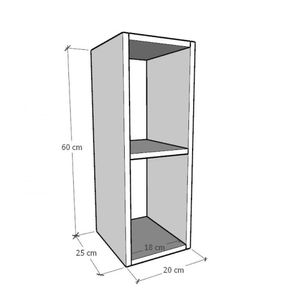 Nicho Quarto Infantil Organizador Branco E-nichos Nd05bhpinf