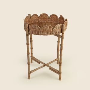 Mesa Lateral Rattan Maui 55cm - A\CASA