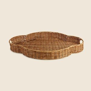 Bandeja Rattan Tropez 43cm- A\CASA