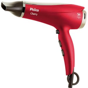 Secador de Cabelo Philco Cherry Tourmaline Íon Vermelho