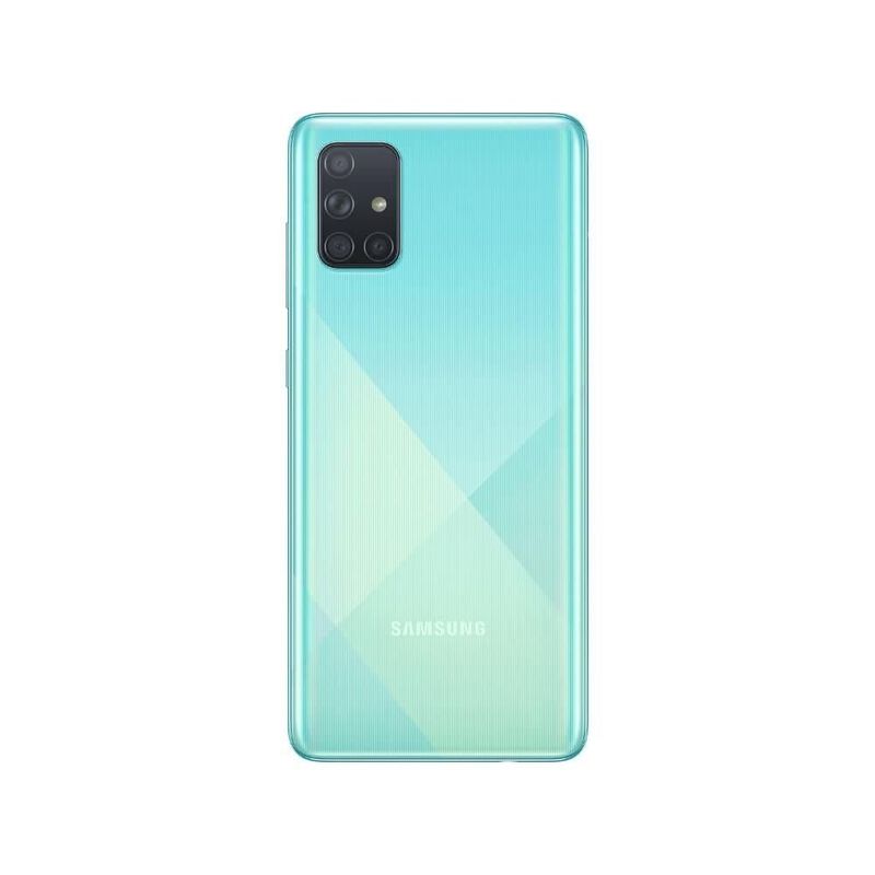 Smartphone Samsung Galaxy A71 Azul 128gb Câmera Quádrupla Traseira De 64mp Sm A715 Angeloni Eletro 6362