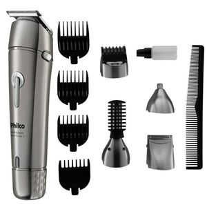 Aparador de Pêlos Philco Multigroom Aqua 12 em 1 PAP03 Bivolt
